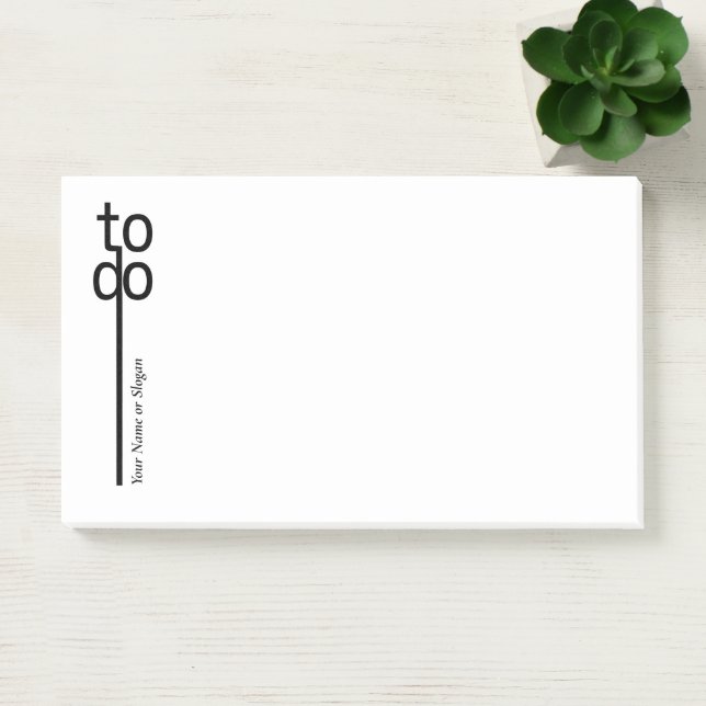 To Do Personalized Post It Notes (Office)