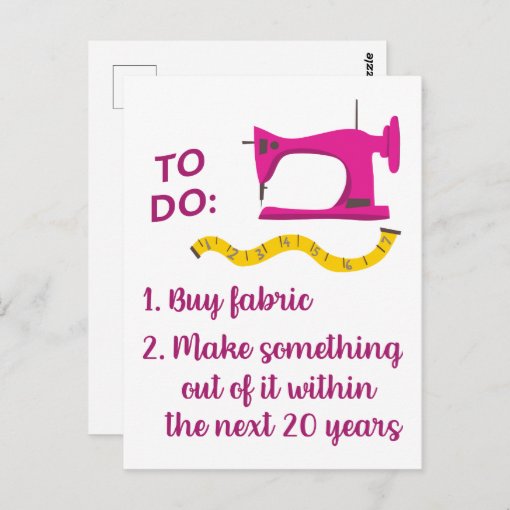 To Do Postcard Zazzle