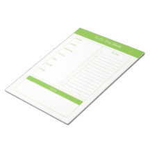 To Do This Week - Weekly Planner - Lime Green