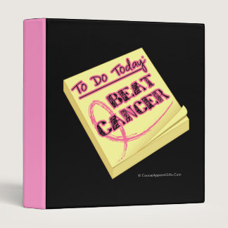 To Do Today - Beat Breast Cancer Binder