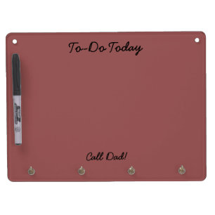 To-Do Today, Call Dad, Dry Erase Board