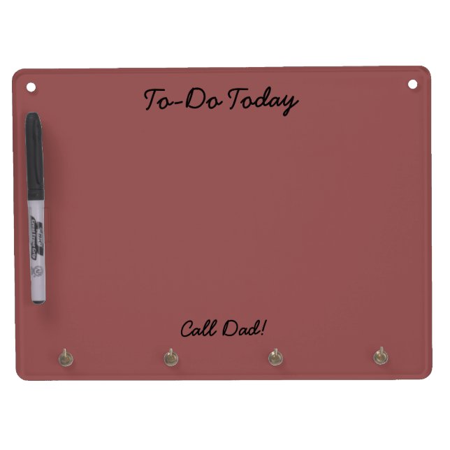 To-Do Today, Call Dad, Dry Erase Board (Front)
