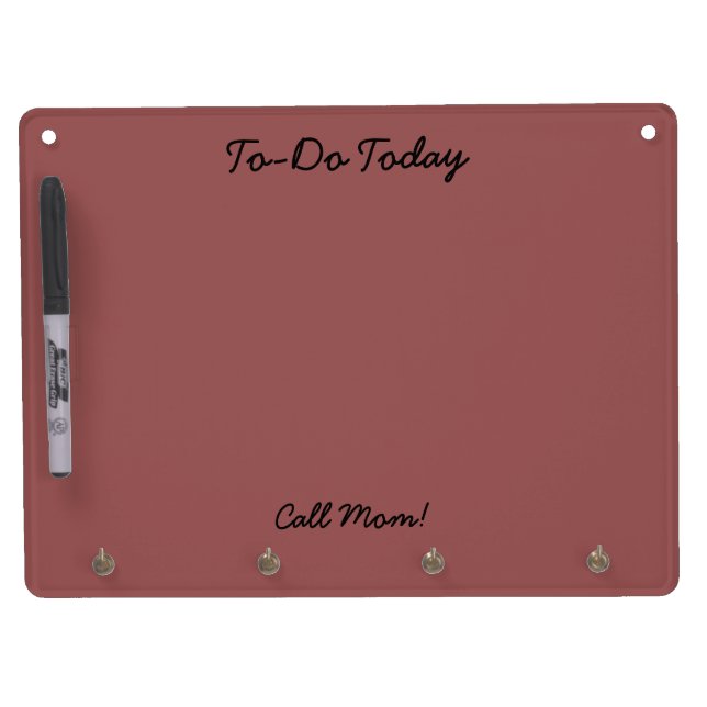 To-Do Today, Call Mom, Dry Erase Board (Front)