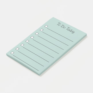 To Do Today - Post It Notes