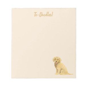 To-doodles golden doodle notepad