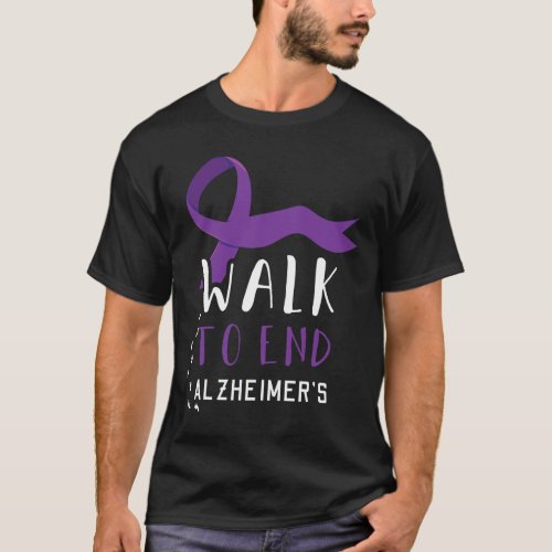 To End Alzheimerheimer Heimers Awareness  T_Shirt