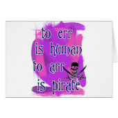 To Err is Human... (Front Horizontal)