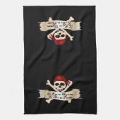 To Err is Human, To Arr is Pirate Towel (Vertical)