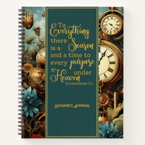 To Everything There Is A Season Christian Journal