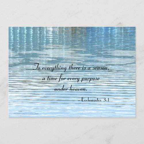 To Everything There is a Season Memorial Service