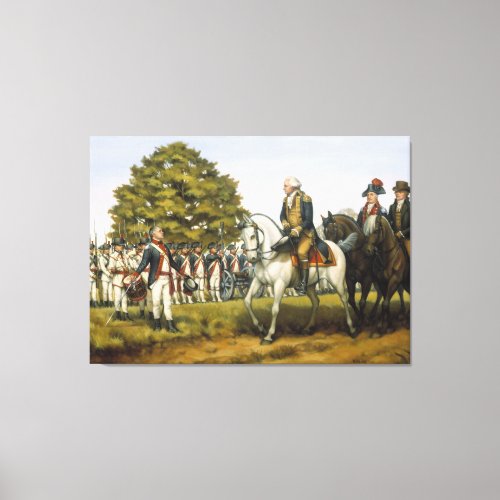 To Execute the Laws of the Union By Donna Neary Canvas Print