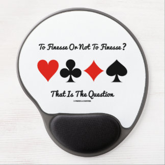 To Finesse Or Not To Finesse? That Is The Question Gel Mouse Pad