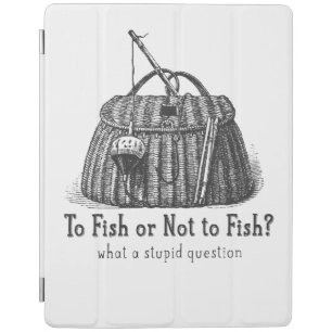 to fish or not stupid question vintage tackle box iPad smart cover