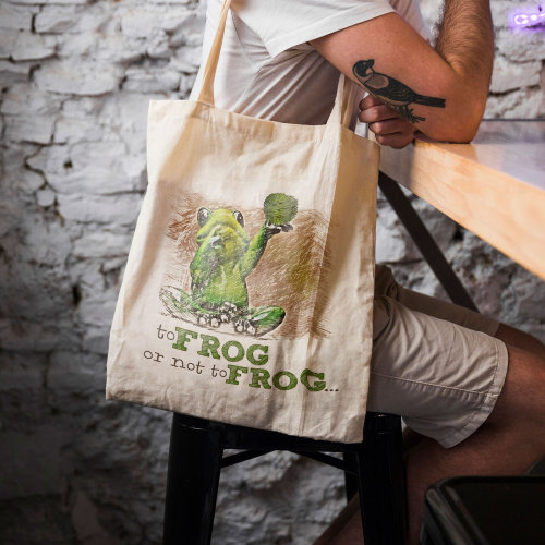 To Frog or Not to Frog ... Tote Bag