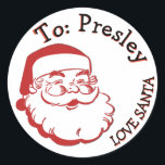 TO FROM SANTA CHRISTMAS PRESENT LABELS GIFT TAG<br><div class="desc">TO FROM SANTA CHRISTMAS PRESENT LABELS GIFT TAG</div>