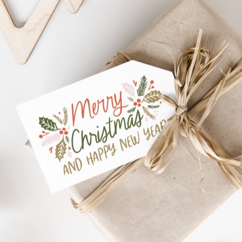 Tofrom Vintage Type Holly Berry Christmas Gift Tags