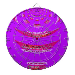 To Funny I Miss You I am Bored Dartboard