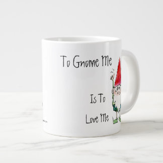To Gnome Me is To Love Me Cartoon Mug