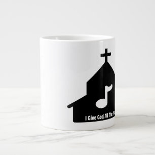 To God All The Praise - Jumbo Mug