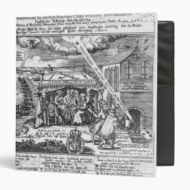 To God, in Memory of his Double Deliverance Binder (Front/Inside)