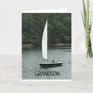 TO GRANDSON ON YOUR BIRTHDAY! CARD