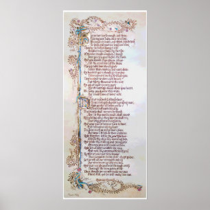 To His Coy Mistress by Andrew Marvell Poster