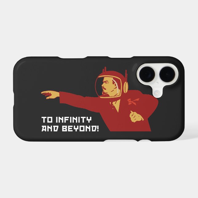 To infinity and bey iPhone case (Back Horizontal)