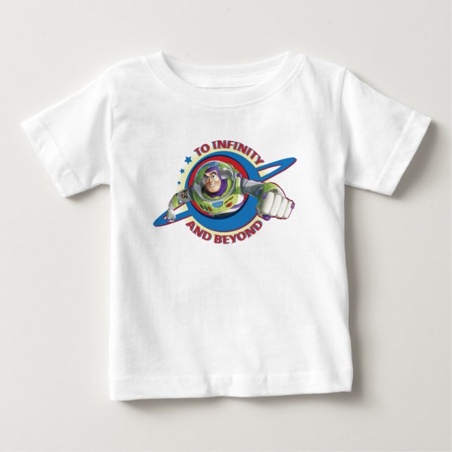 To Infinity and Beyond Logo Disney Baby T-Shirt (Front)