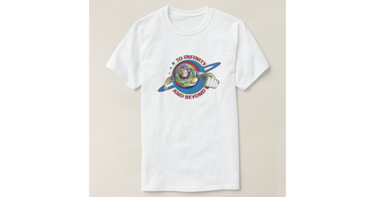 To Infinity and Beyond Logo Disney T-Shirt | Zazzle