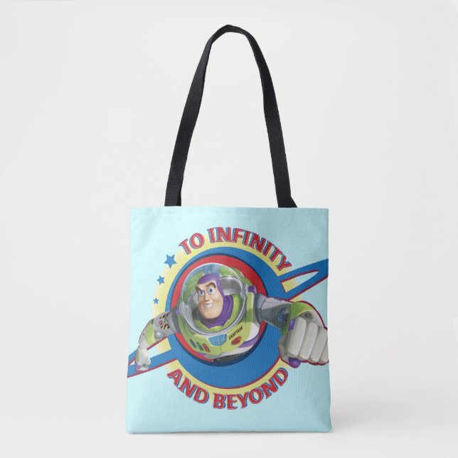 To Infinity and Beyond Logo Disney Tote Bag (Front)