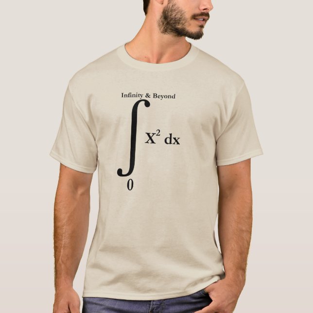 To Infinity And Beyond - Toy Story Calculus Shirt (Front)