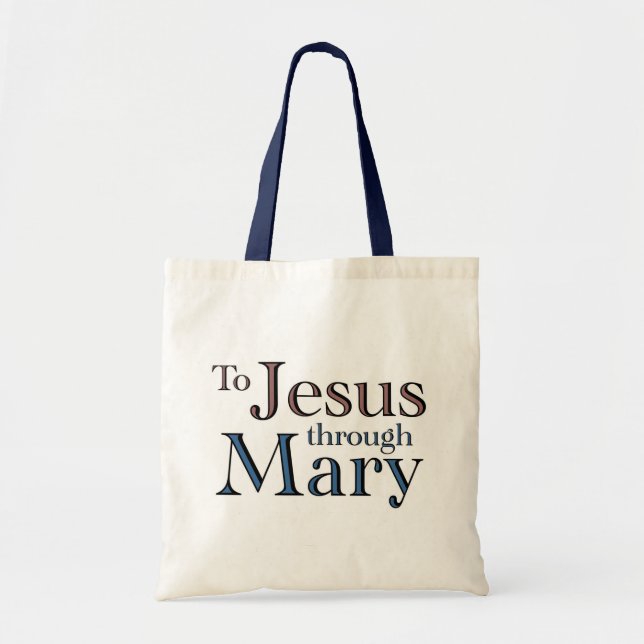 To Jesus Tote Bag (Front)