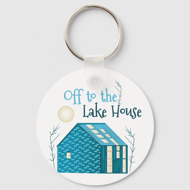 To Lake House Keychain (Front)