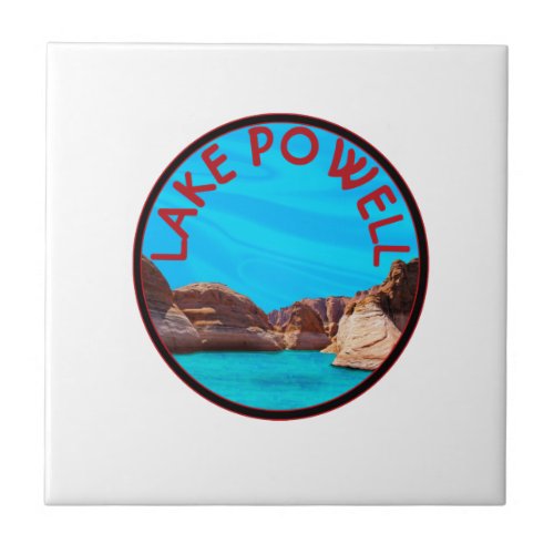 To Lake Powell Ceramic Tile