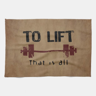 To Lift Bodybuilding Towel