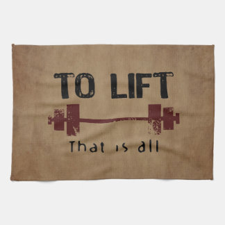 To Lift Bodybuilding Towel