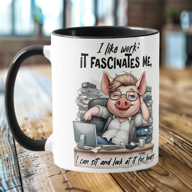 To Lighten Up Your Desk Space Hilarious Coffee Mug (Creator Uploaded)