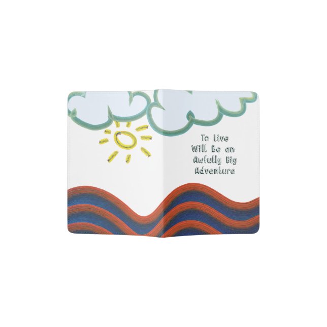 To live passport holder (Opened)