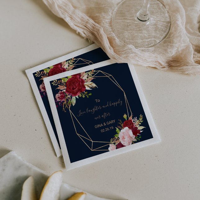 To Love, Laughter, and Happily Ever After Napkins (Creator Uploaded)