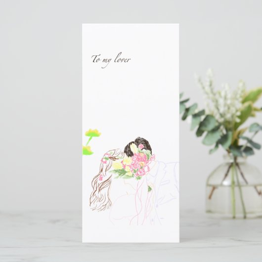 To Lover Letter paper (Standing Front)