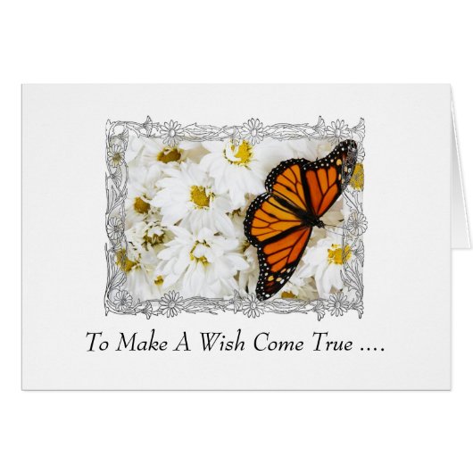 To Make A Wish Come True Cards (Front Horizontal)
