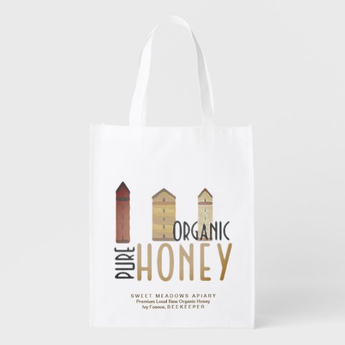 To Market To Market to Buy a Sweet Bee  Grocery Bag