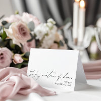 "To Matron of Honor On My Wedding" Message Card
