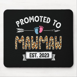 To Mawmaw Est 2023 Leopard Mother's Day Mouse Pad