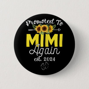 To Mimi Again Est 2024 Pregnancy Announcement Button