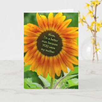 To Mom From Adult Son:  