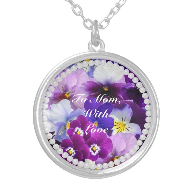 To Mom, With Love  - Necklace (Front)