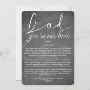 To My Amazing Dad on Father’s Day Invitation