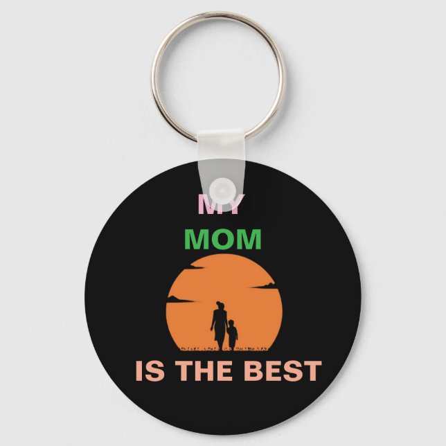 TO MY AMAZING MOM KEYCHAIN (Front)