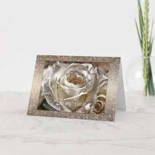 To my Bride or Husband Wedding Day Card